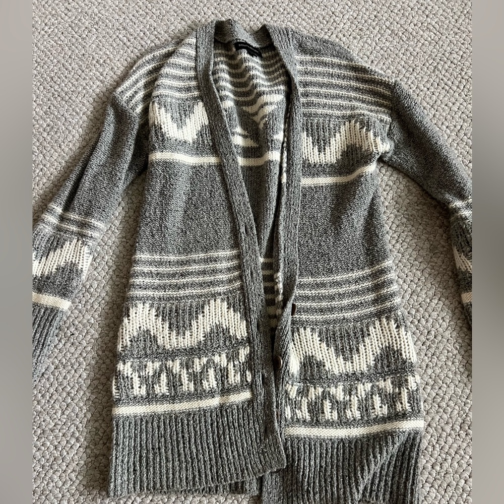Gray banana republic sweater
